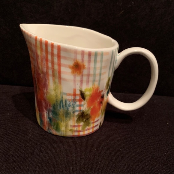 NEW Anthropologie Leighton Coffee Creamer Cup Watercolor Host Mother’s Day Gift - Picture 5 of 8